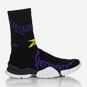 Vetements x Knit Black Sock Sneakers
